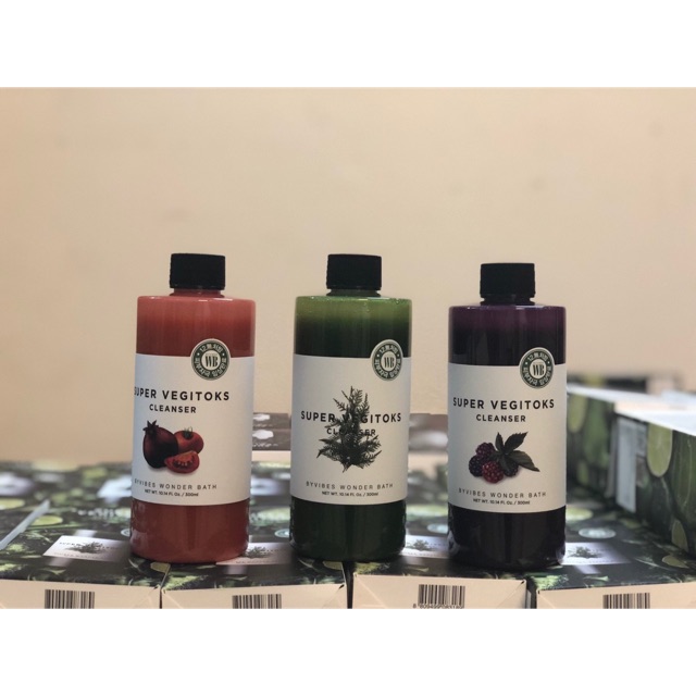 Sữa rửa mặt rau củ thải độc Super vegitoks cleanser Wonder bath Full size - 300 ml chính hãng Hàn Quốc,Na cosmetics | BigBuy360 - bigbuy360.vn
