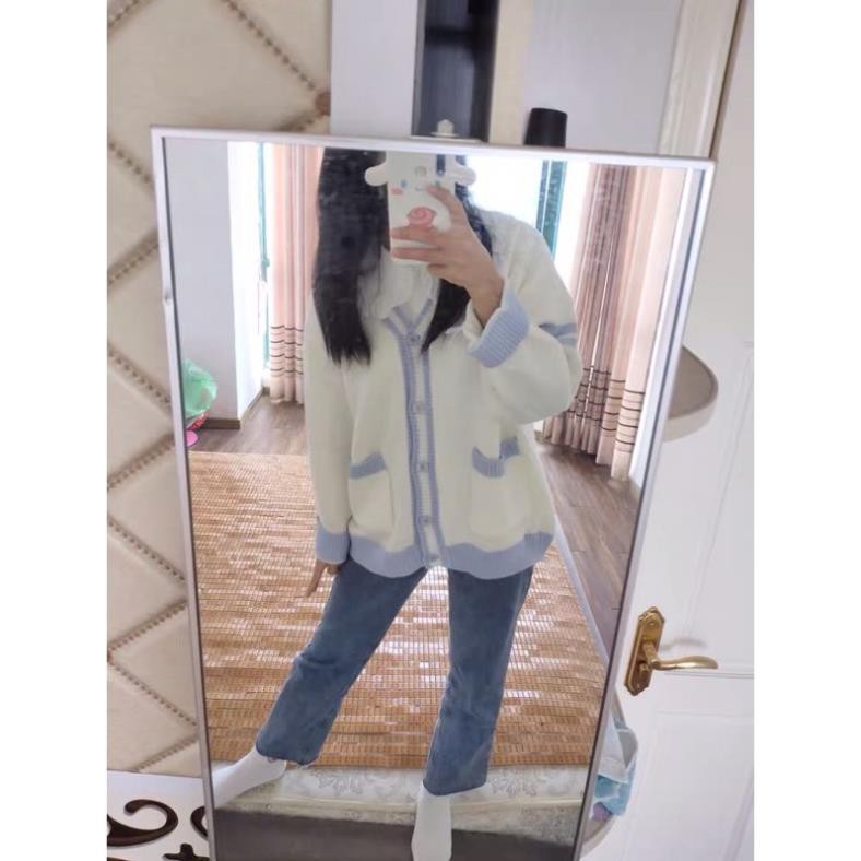 [ SẴN M,L] QA13_Quần jeans cạp cao ống suông đứng ulzzang Đẹp ༷