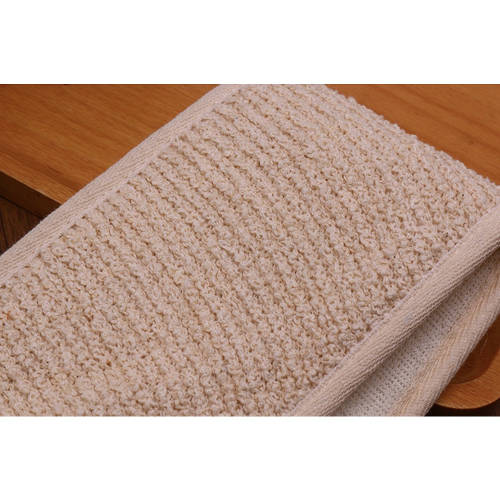 Dây tắm chà lưng tẩy tế bào chết sợi lanh thiên nhiên