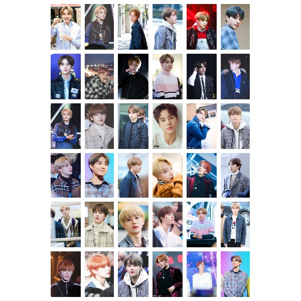 Lomo card 90 ảnh thành viên NCT - JUNGWOO