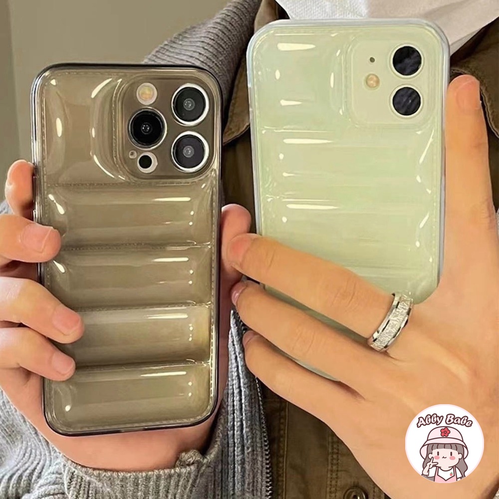 Ốp Điện Thoại TPU Dẻo Trong Suốt Có Túi Khí Chống Sốc 3D Sang Trọng Cho IP 13 12 11 Pro Max X XS XR 8 7 Plus