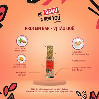 BANU - THANH PROTEIN - TÁO QUẾ