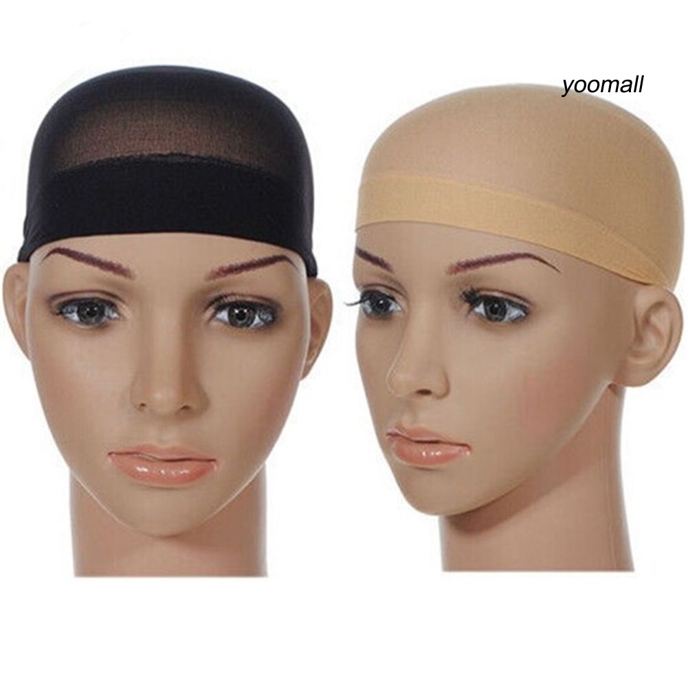 Bộ 2 Mũ Lưới Đội Tóc Giả Unisex Co Giãn