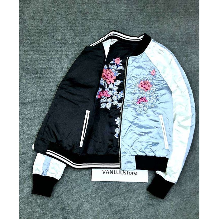 ÁO KHOÁC BOMBER THÊU,ÁO BOMBER THÊU CỰC CHẤT