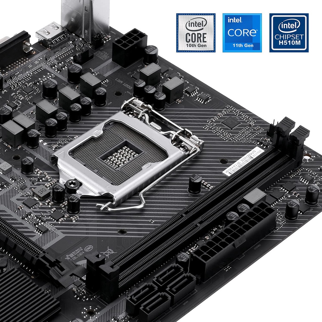 Mainboard ASUS PRIME H510MK, chạy ổn định cho i3 gen 10th