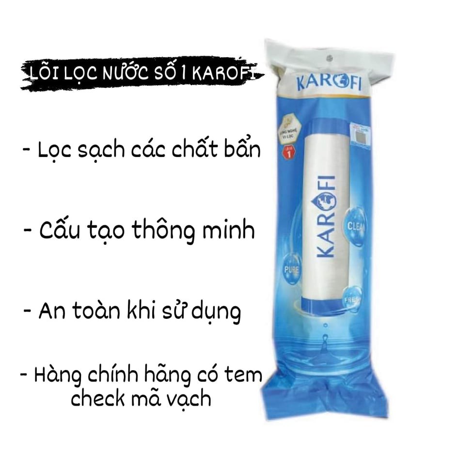 LÕI LỌC SỐ 1 KAROFI - HÀNG CHÍNH HÃNG