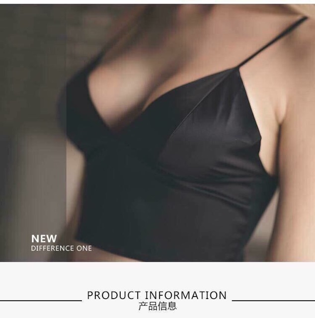 ÁO BRA LỤA 2 DÂY DÁNG NGẮN SEXY MS60217