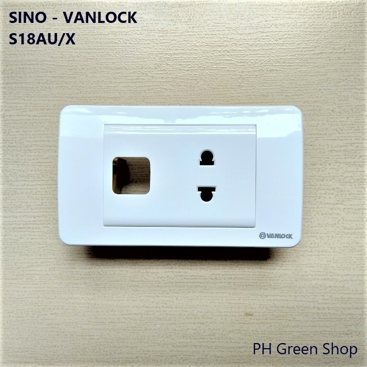 Mặt ổ cắm SINO VANLOCK S18AUXX các loại