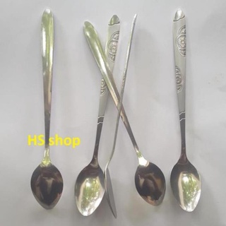 Combo 05 Thìa cà phê inox , Muỗng inox ( Dài 19cm ) Bền, đẹp, cứng cáp - HS Shop Sài Gòn