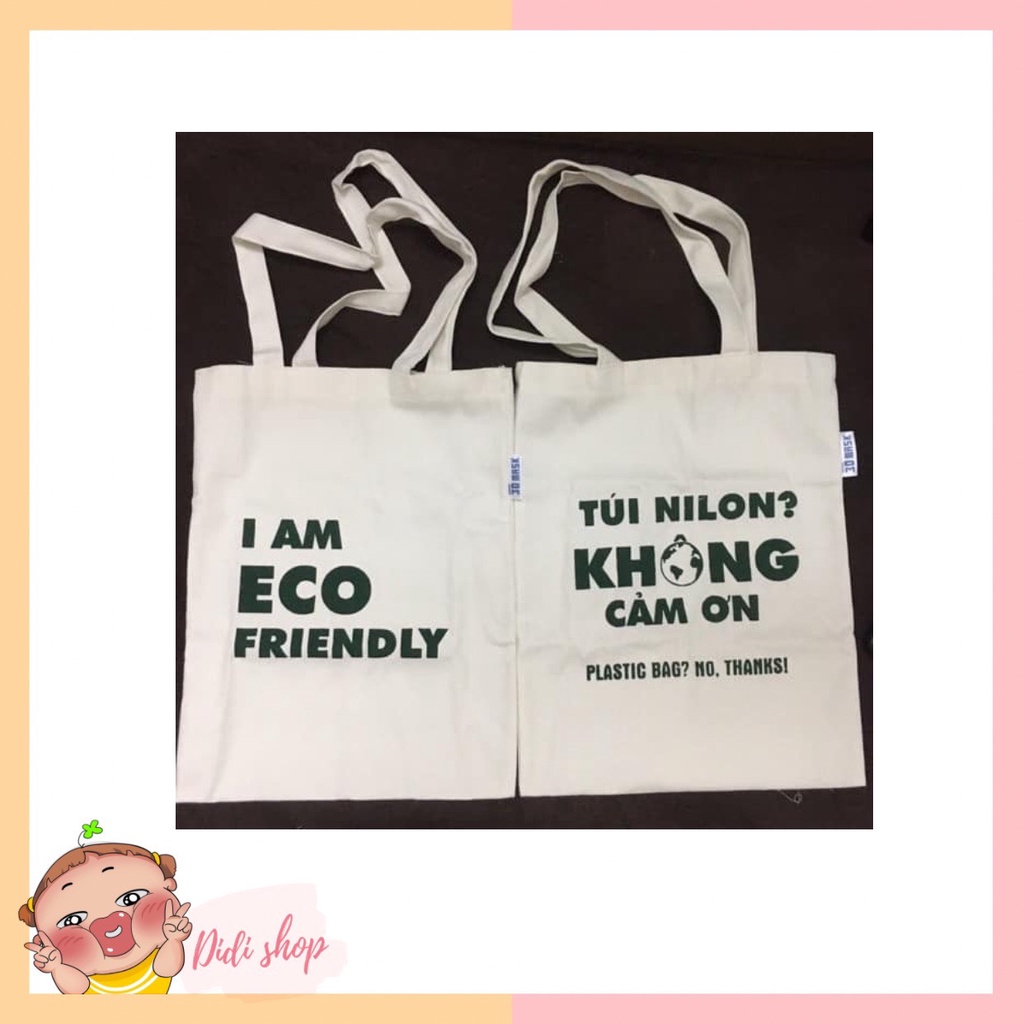 TÚI TOTE COTTON VẢI CANVAS