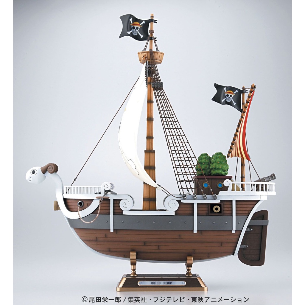 [ NHẬT BẢN ] Đồ Chơi Lắp Ráp Anime Mô Hình Lắp Ráp Bandai Going Merry Full Scale Serie One Piece