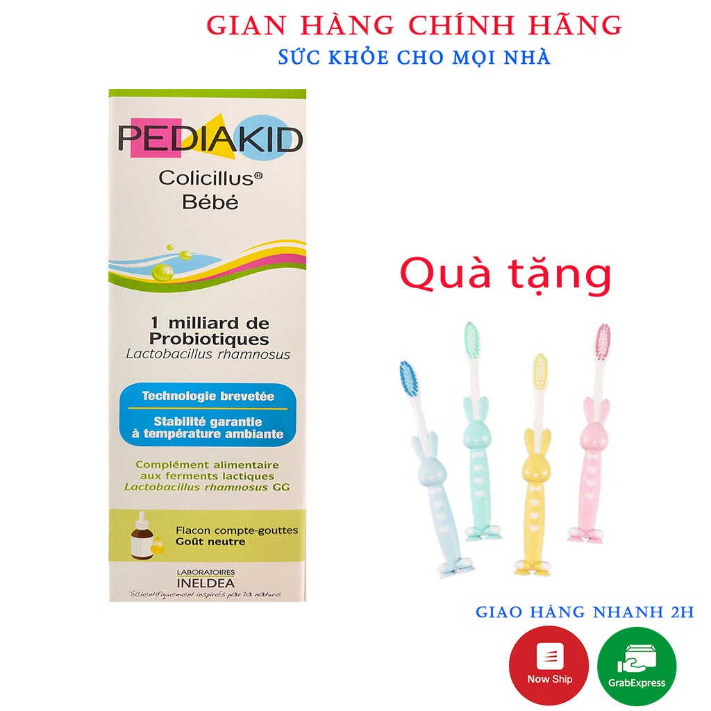 Pediakid Colicilus BéBé - Men Vi Sinh Dạng Giọt 10ml . Cho Bé Một Hệ Tiêu Hóa Khỏe Mạnh - Pháp