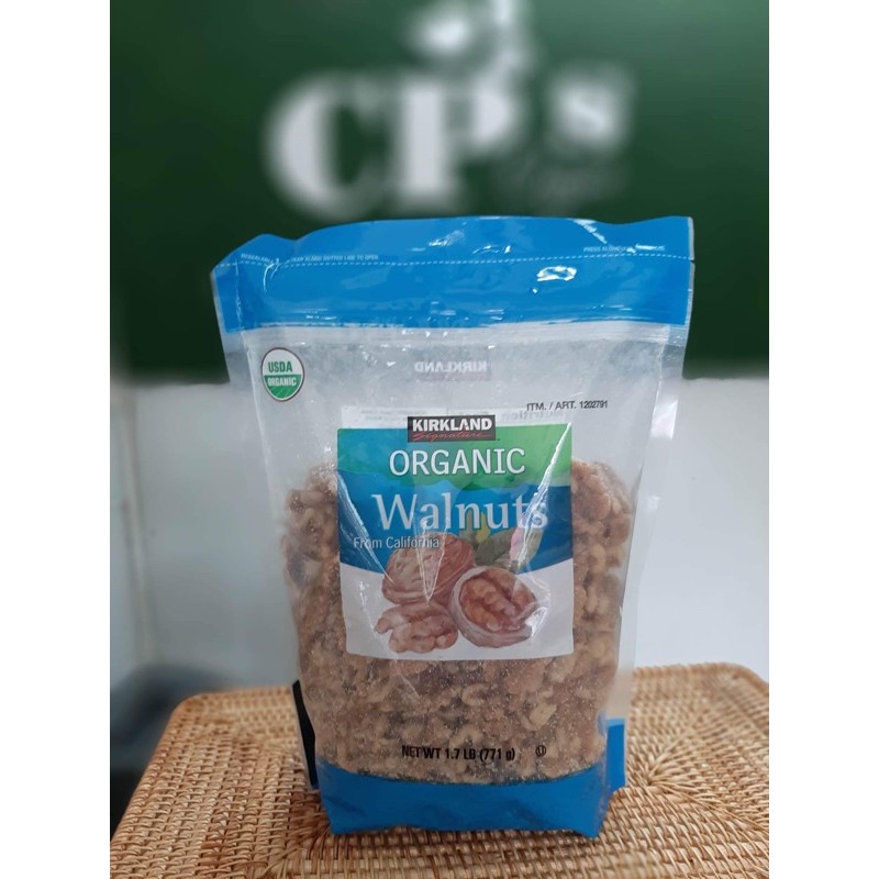Hạt Óc chó Organic  Kirkland 771g