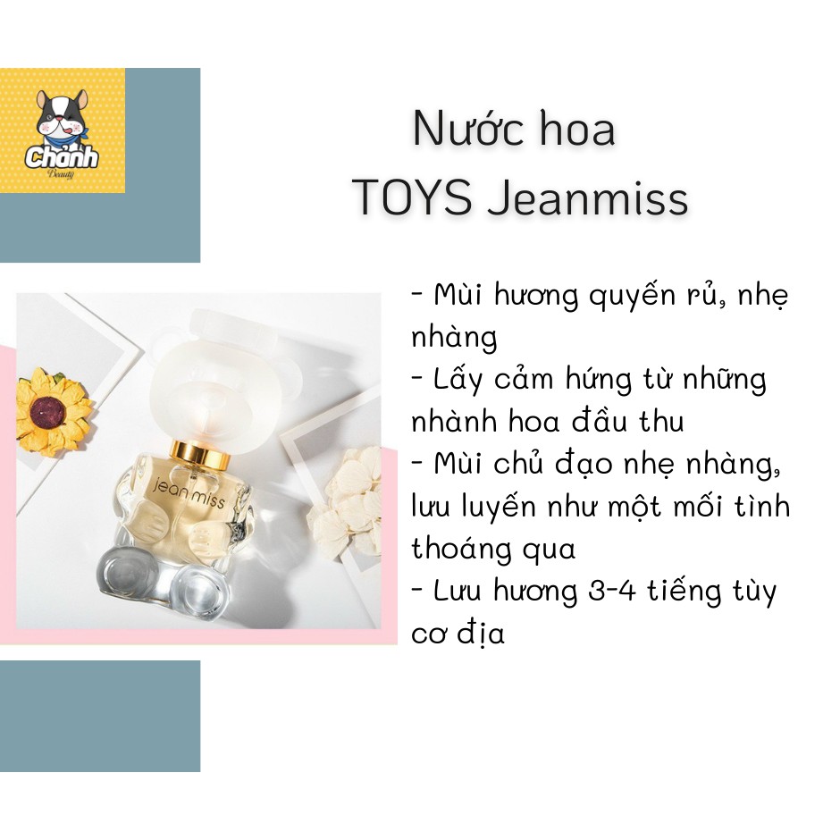 Một Lọ Nước Hoa JEANMISS TOYS 30ml | BigBuy360 - bigbuy360.vn
