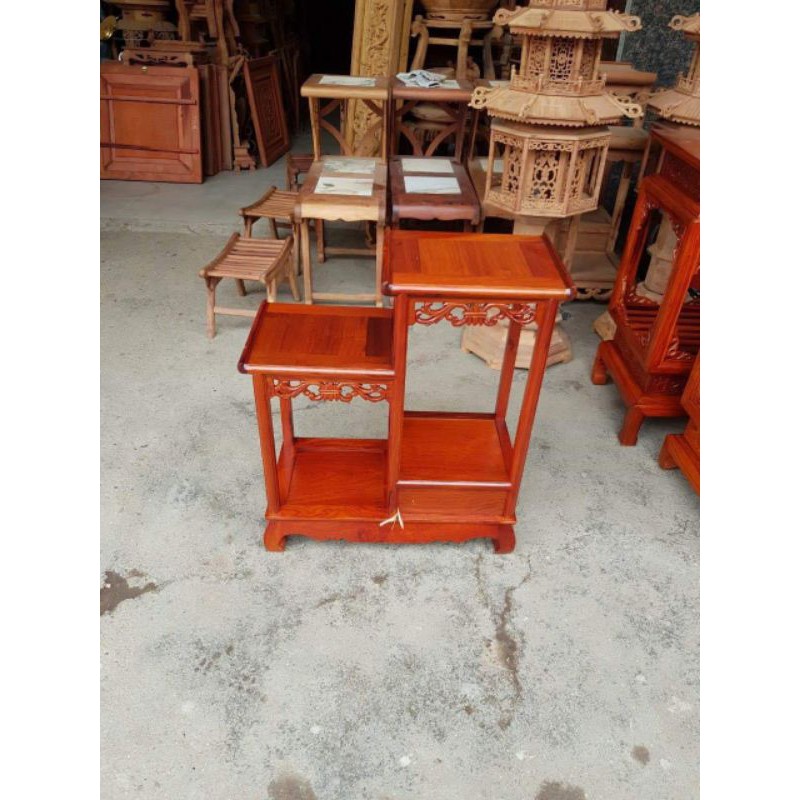 Nhị sơn thùng gỗ cẩm vàng.