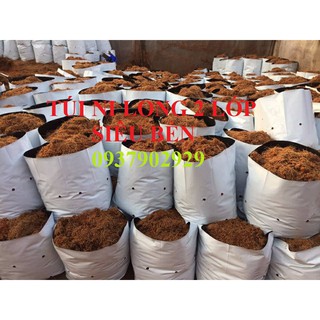 TÚI TRỒNG CÂY NILONG 2 DA SIÊU BỀN