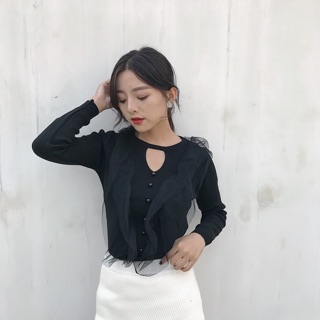 ÁO LEN DỆT KIM TAY DÀI
