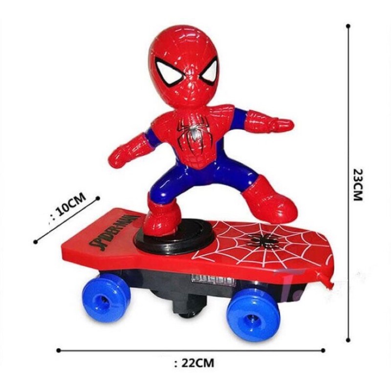 đồ chơi trẻ em: Người nhện lướt ván