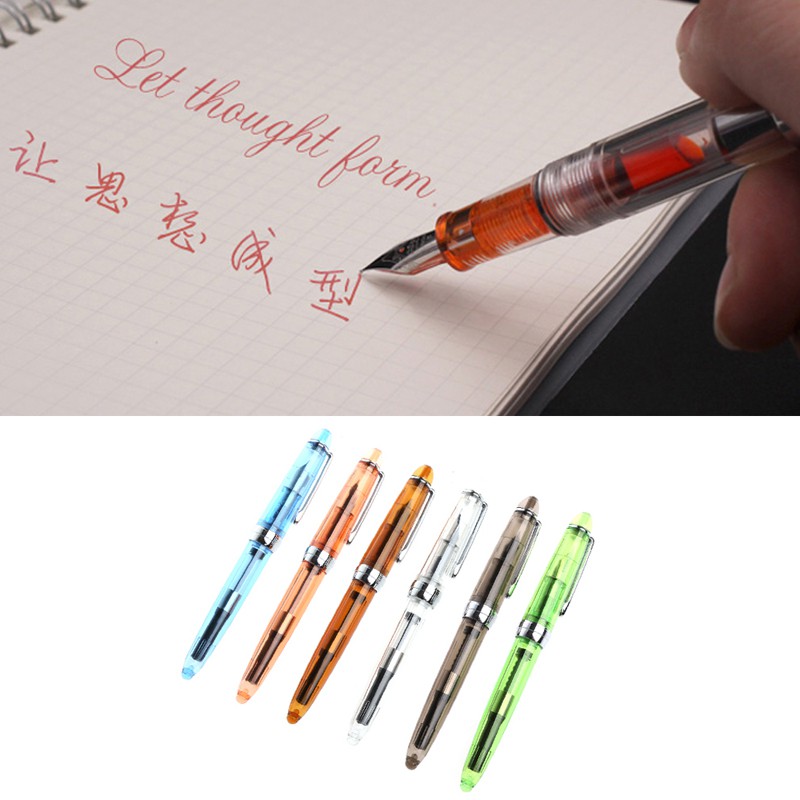 Jinhao 992 Bút trong suốt 0.5mm Văn phòng phẩm Cung cấp Viết công cụ Quà tặng