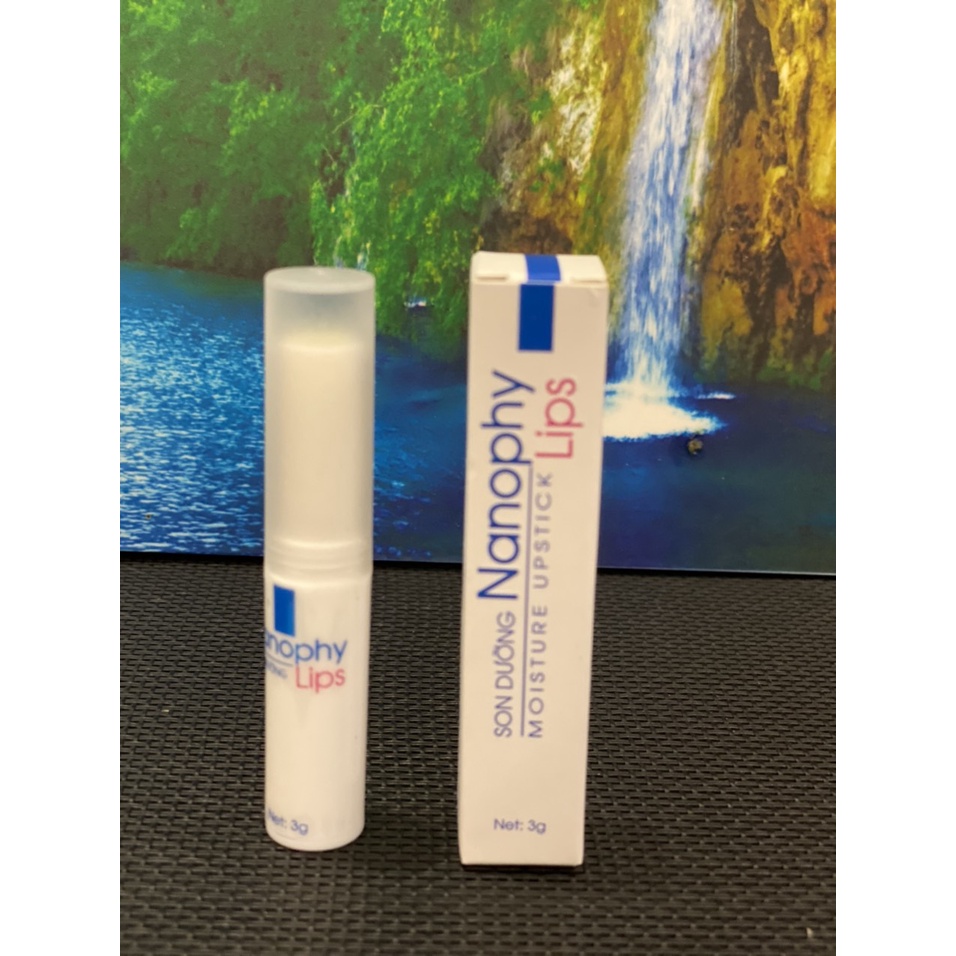 Son dưỡng môi không màu không mùi Nanophy Lips cho môi khô