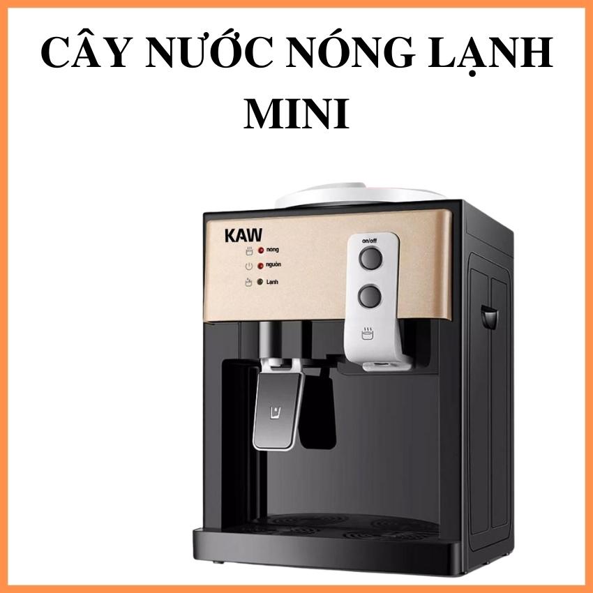 Máy nước văn phòng, Máy nước để bàn, Cây nước nóng lạnh mini KAW, dễ dàng sử dụng, vô cùng tiện ích