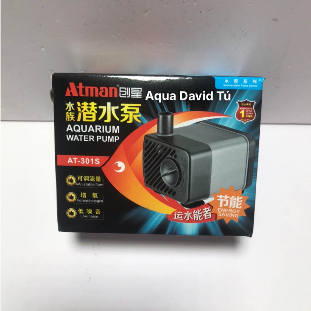 Bơm ATMAN AT 301S/302S/303S Lọc Nước Bể Cá Cảnh