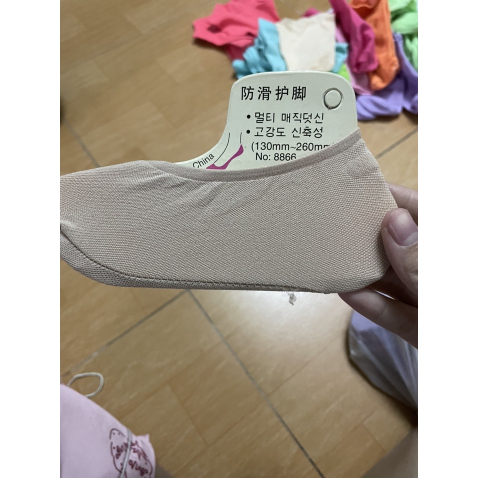 Tất, tất hài cho người lớn, không chọn màu, free size ( xả kho giá lỗ )