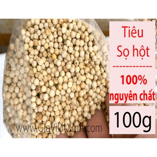 Tiêu sọ hột 100g - tiêu sọ trắng - white pepper