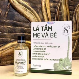 [Sam Natural ] Lá Tắm Mẹ và Bé