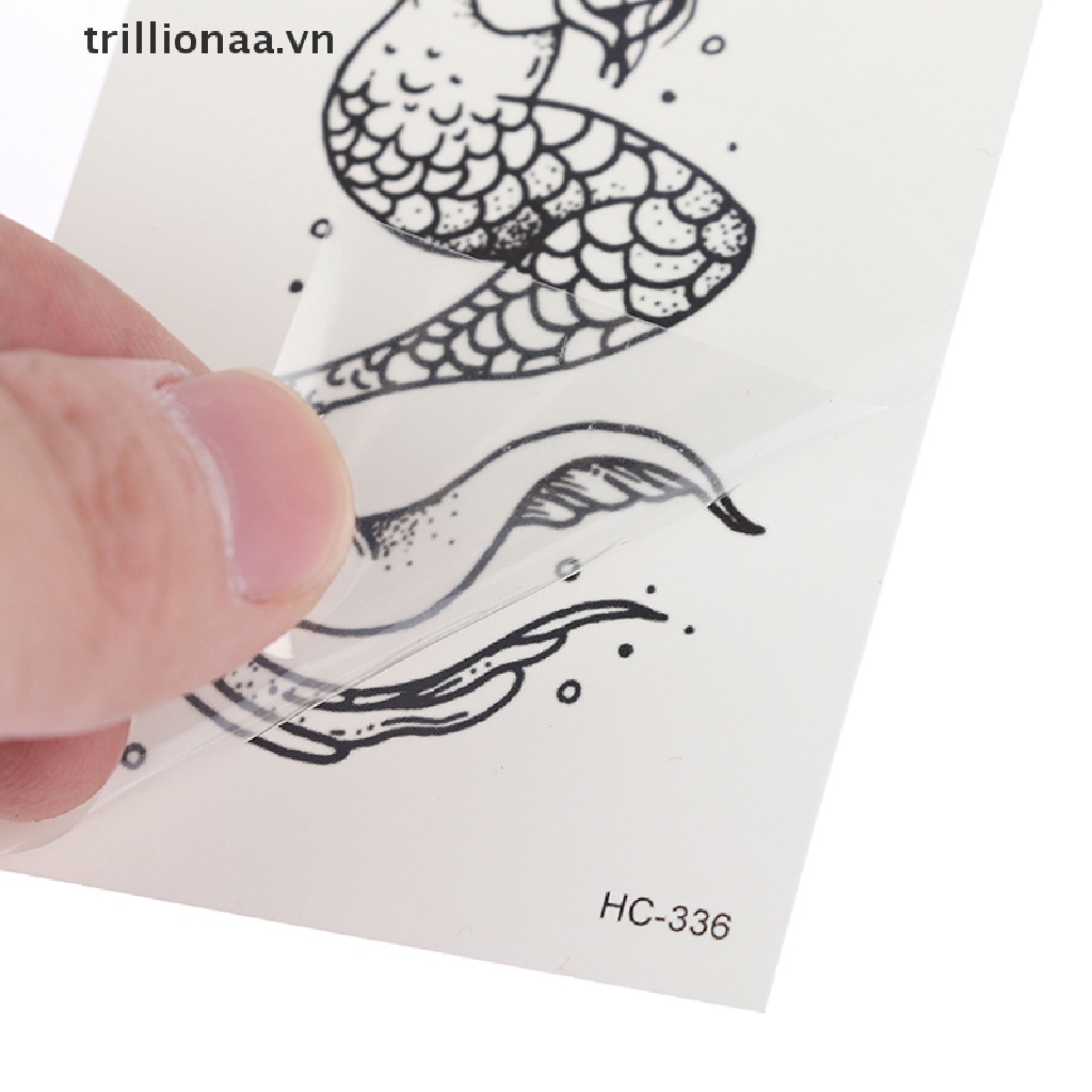 Hình Xăm Dán Tạm Thời Họa Tiết Hành Tinh / Hoa Độc Đáo