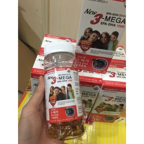 Alaska Omega 3 Bổ Não, Tăng Cường Thị Lực, Giảm Nguy Cơ Mắc Bệnh Tim Mạch