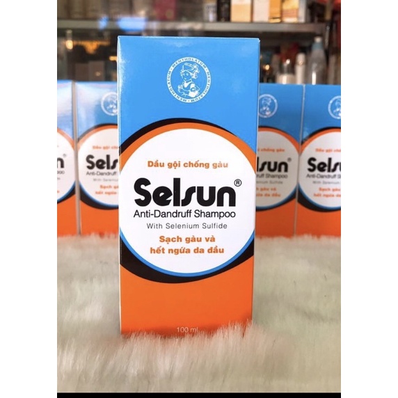 Dầu Gội Chống Gàu Selsun Sạch Gàu Và Hết Ngứa Da Đầu 100ml