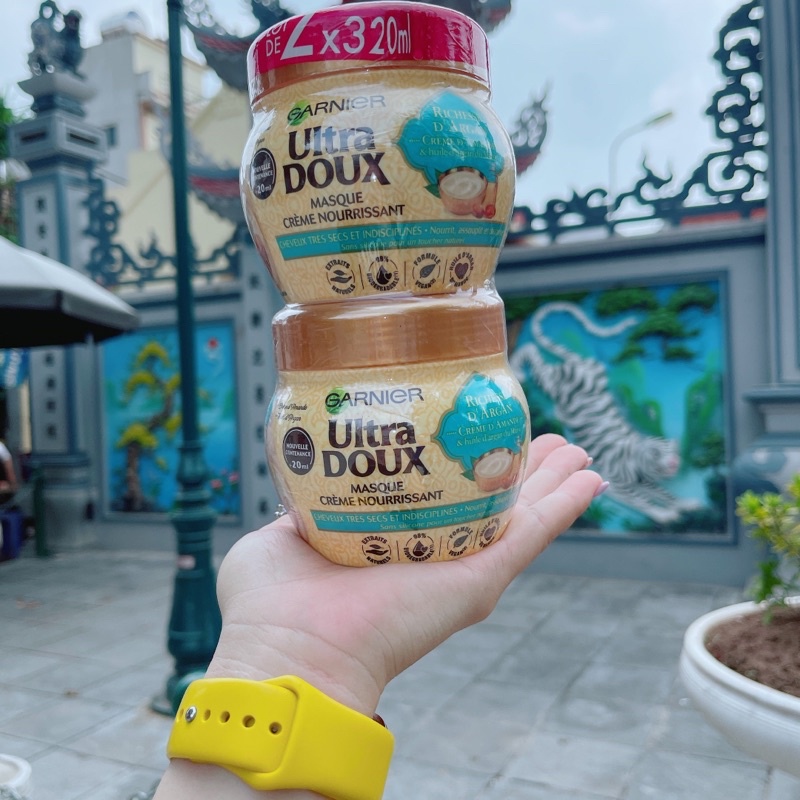 Ủ TÓC GARNIER ULTRA PHỤC HỒI MỀM MƯỢT TÓC
