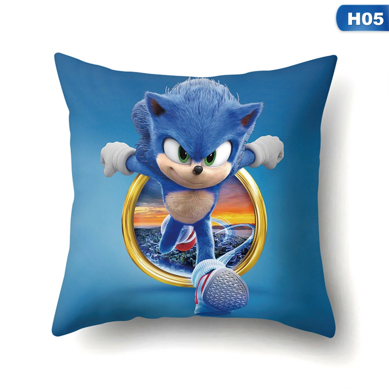 Vỏ Gối In Hình Sonic Hedgehog 3d Độc Đáo