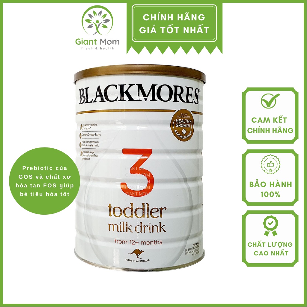 Sữa Công Thức Blackmores GiantMom - Sữa Blackmore Số 1, 2, 3 Nội Địa Úc - Hàng Chính Hãng