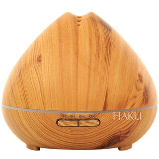 Máy xông tinh dầu quả đào màu gỗ sáng hktd-3624