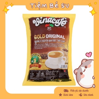 [Bịch 24 gói] Cà phê sữa hòa tan VinaCafe 3 in 1 Gold Original