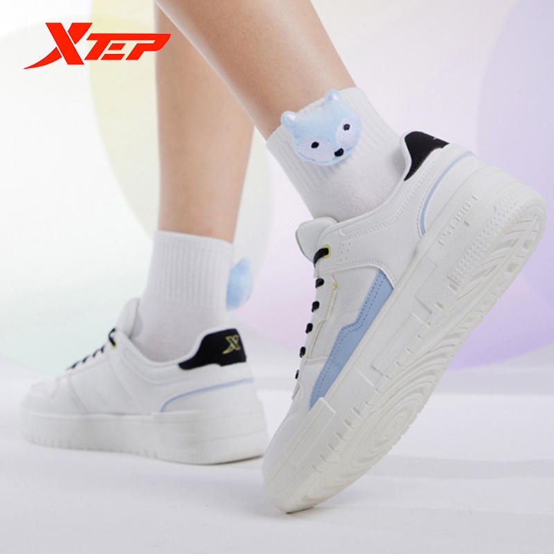 Giày thể thao nữ Xtep màu trắng năng động thời trang