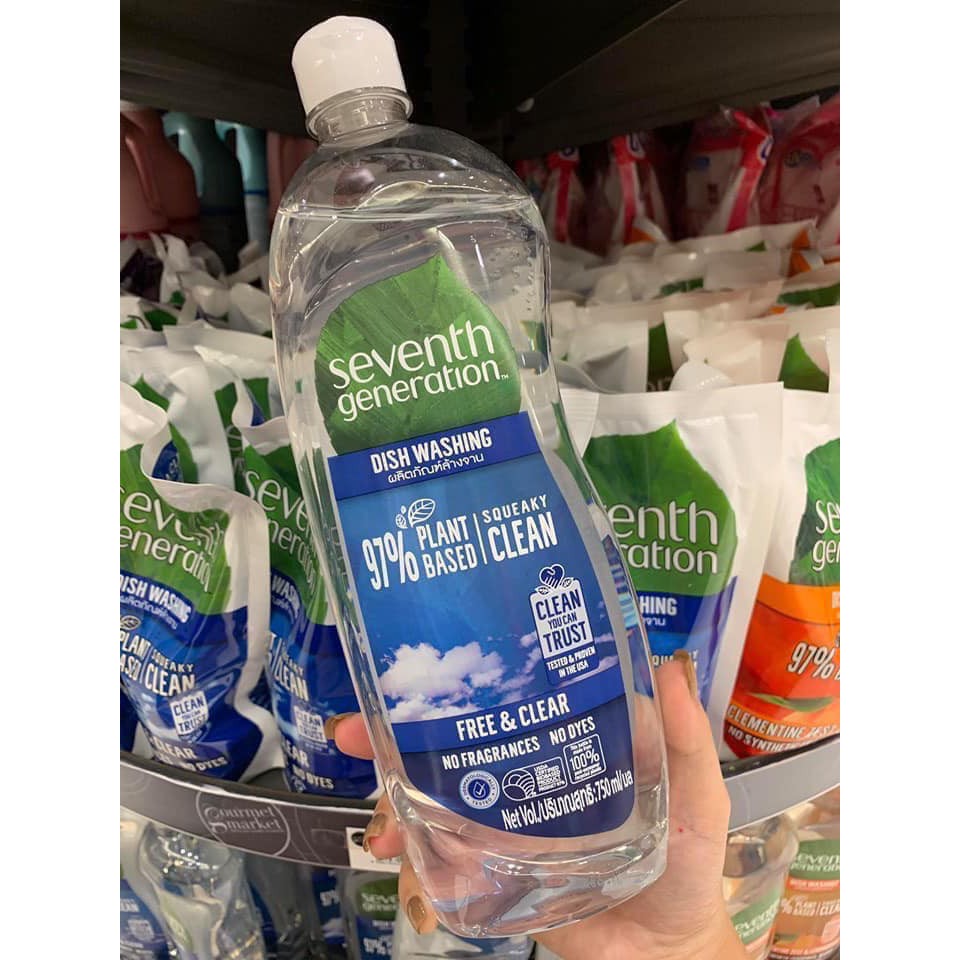 Nước rửa chén hữu cơ Seventh Generation