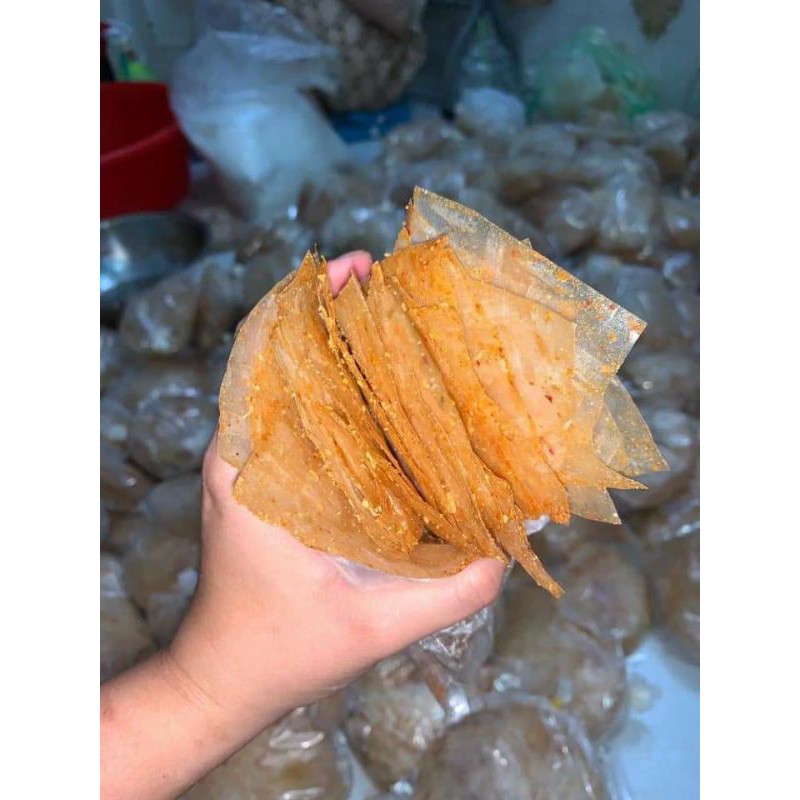 50 gói bánh tráng xike nhỏ + 2kg bánh tráng tỏi