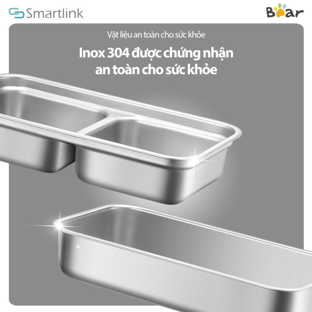 Hộp cơm cắm điện Bear, Hộp cơm giữ nhiệt Bear DFH-B10J2 thông mình chính hãng bảo hành 18 tháng