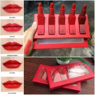 Sét 5 son ba chị em 5 màu đẹp