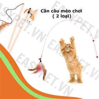 Cần câu cho mèo (2 loại) đồ chơi mèo giảm stress - EPET.VN