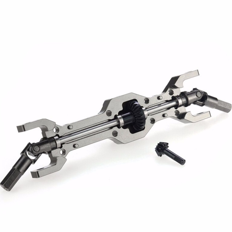 Bánh răng kim loại màu đen dùng thay thế cho các loại xe điều khiển từ xa WPL B24 B36 C14 C24 MN D90 D99 MN99S