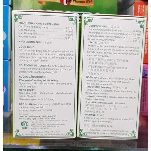 [Tích điểm chính hãng] Nga Phụ Khang - Lọ 60 viên