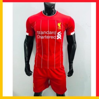 Bộ Quần Áo Bóng Đá Câu Lạc Bộ Liverpool 2019-2020 Màu đỏ