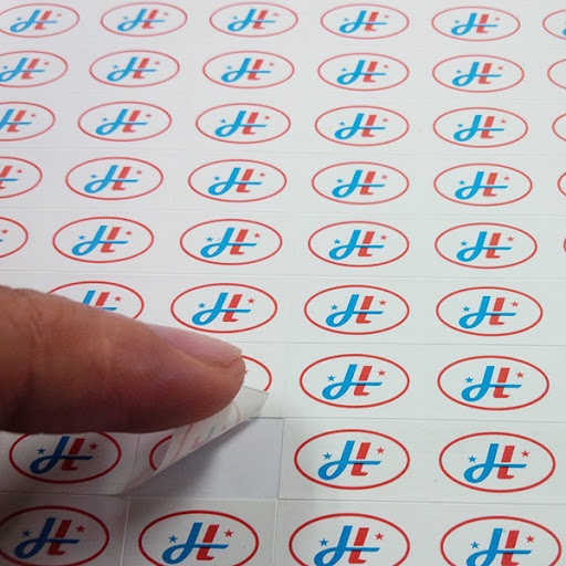 In tem vỡ, tem bảo hành và niêm phong, cắt bế theo yêu cầu riêng, miễn phí thiết kế trước khi đặt shopee