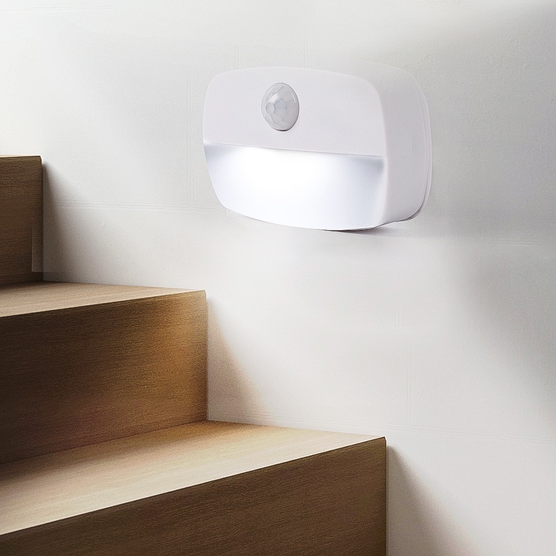 Đèn Led Cảm Biến Chuyển Động Thông Minh Chạy Bằng Pin Cho Hành Lang