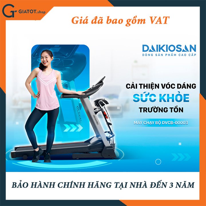 Máy chạy bộ đa năng chính hãng Daikiosan DVCB-00003