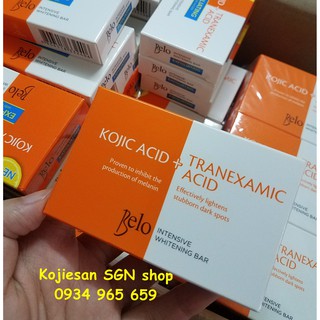 BELO WHITENING SOAP 65g - Xà phòng TRẮNG DA + TRỊ THÂM hiệu quả